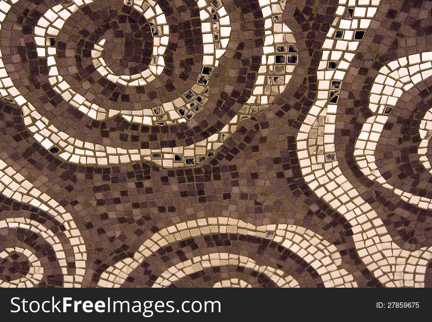 Glass wall or floor background with beautiful patterns and nice contrasts.