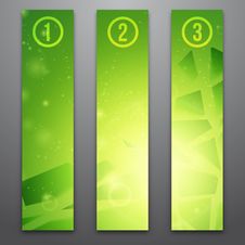 Vector Web Banners Royalty Free Stock Images