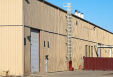 Modern Industrial Building Royalty Free Stock Images Modern Industrial Building Royalty Free Stock Images
