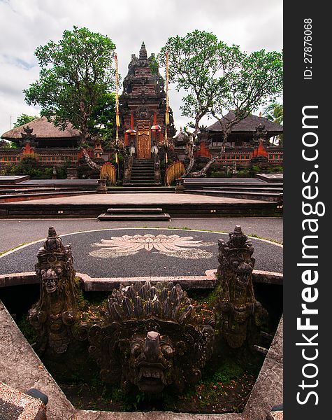 Pura Taman Kemuda Saraswati temple Ubud, Bali, Indonesia