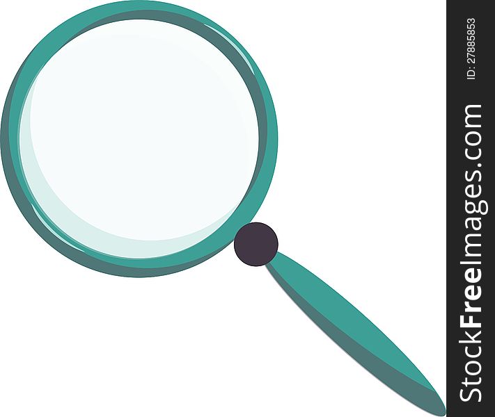 Magnifier glass vector ai 10