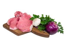 Fresh Pork Steak Stock Image Fresh Pork Steak Stock Image