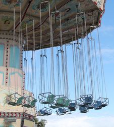 Fun Fair Ride. Royalty Free Stock Photo