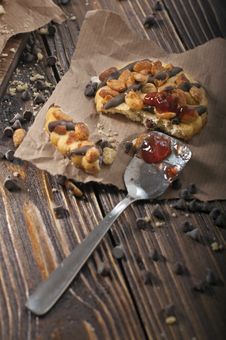 Closeup Of Broken Peanut Cookie Royalty Free Stock Photo Closeup Of Broken Peanut Cookie Royalty Free Stock Photo
