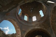 Dome Of An Old Temple Stock Image