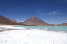 Laguna Verde Royalty Free Stock Photo Laguna Verde Royalty Free Stock Photo