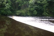 New Lanark Cascade Royalty Free Stock Image New Lanark Cascade Royalty Free Stock Image