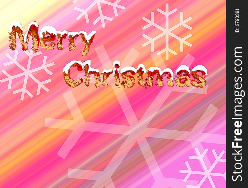 Background for Christmas with snowflakes and colors. Background for Christmas with snowflakes and colors