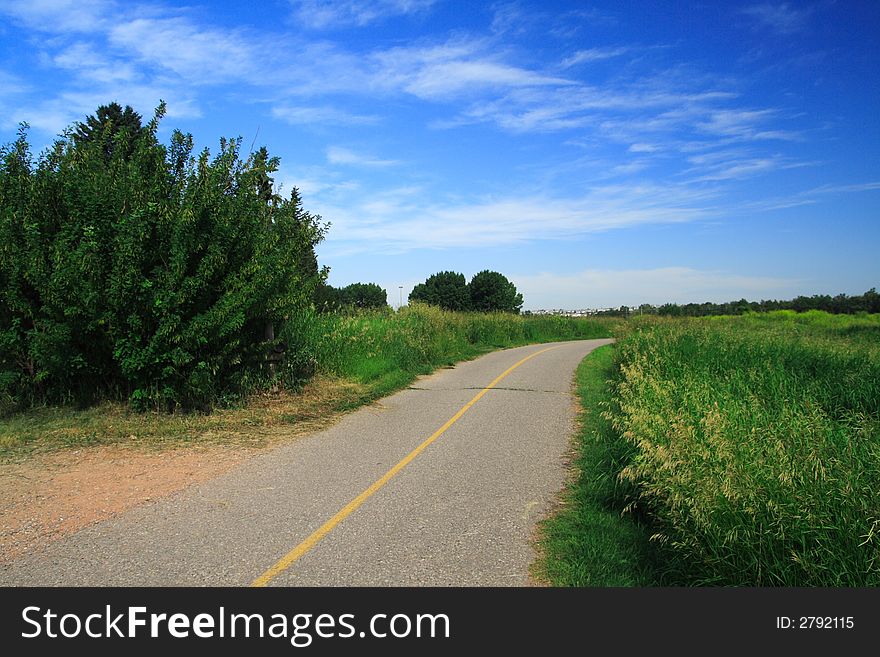 Bike Path for inner city commute.