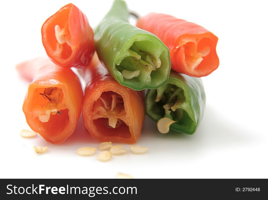 Pepper isolated in White Background