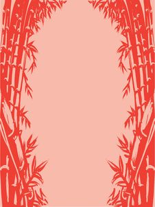 Background Sketch Of Oriental Bamboo Stock Images Background Sketch Of Oriental Bamboo Stock Images