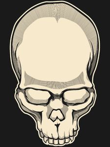 Vintage Skull Royalty Free Stock Images