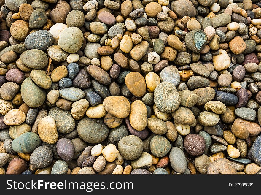 Stone in garden at Thailand