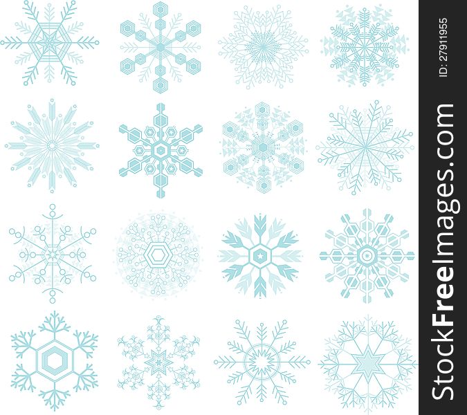 Snowflakes s for your design