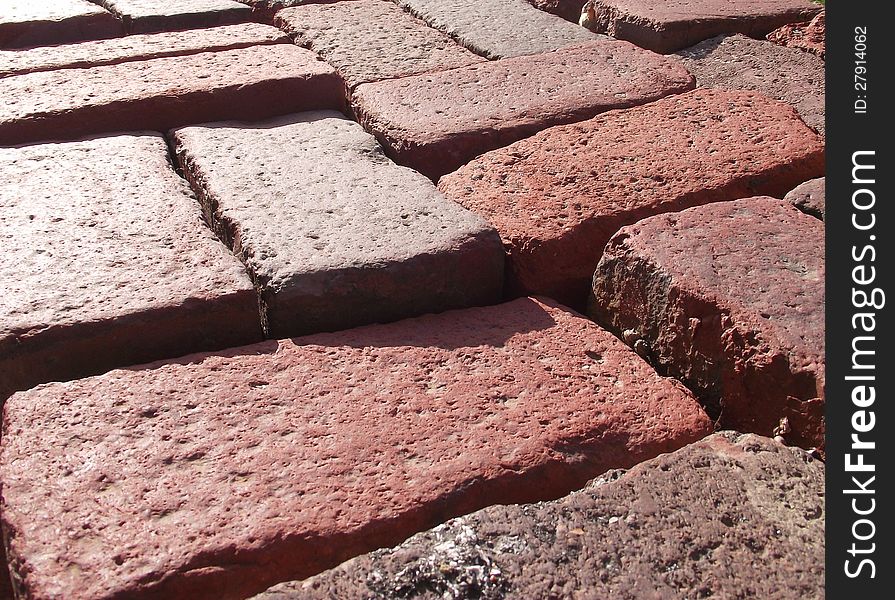 Bricks Detail In Perspective