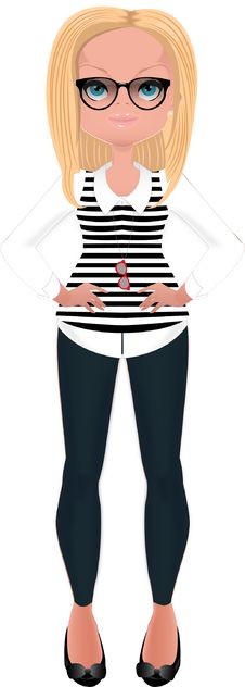 Hipster Girl Stock Image Hipster Girl Stock Image
