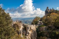 San Marino Castle Stock Image