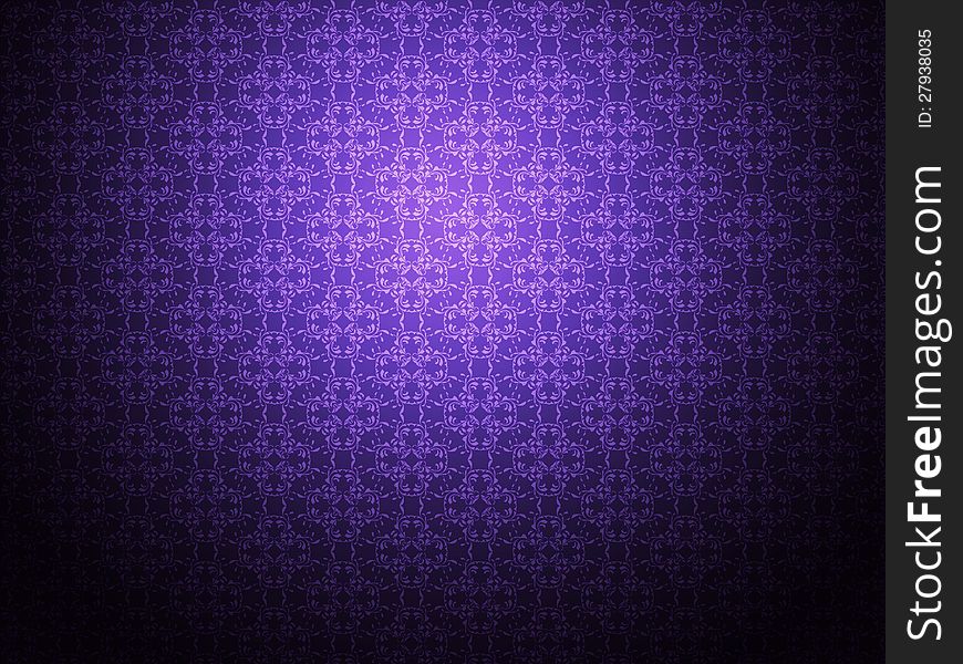 Violet Background With Pattern