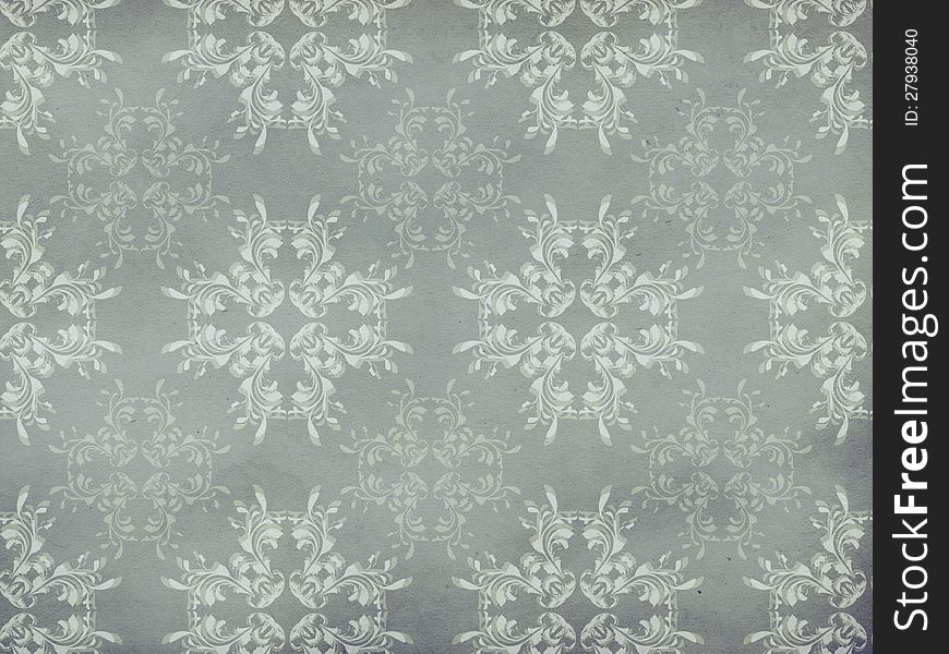 Illustration of abstract vintarge floral pattern gray texture background. Illustration of abstract vintarge floral pattern gray texture background.