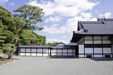 Japanese Architecture, Nijo Castle, Kyoto, Japan Royalty Free Stock Image Japanese Architecture, Nijo Castle, Kyoto, Japan Royalty Free Stock Image