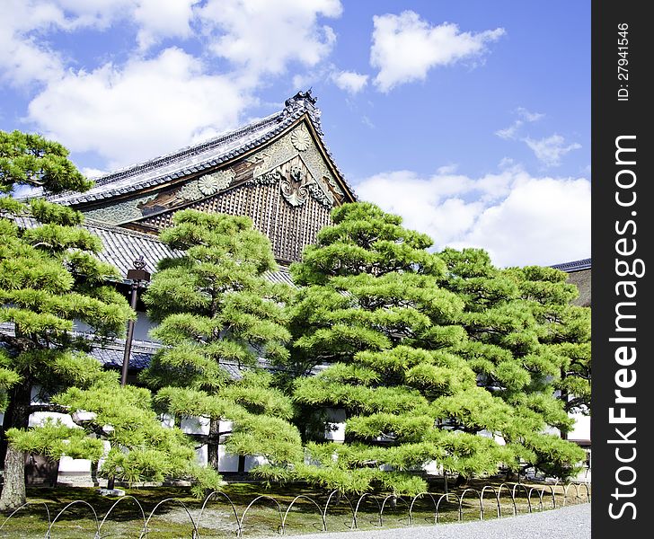 Nijo Castle was built in 1603 as the Kyoto residence of Tokugawa Ieyasu, the first shogun of the Edo Period (1603-1867). Nijo Castle was built in 1603 as the Kyoto residence of Tokugawa Ieyasu, the first shogun of the Edo Period (1603-1867)