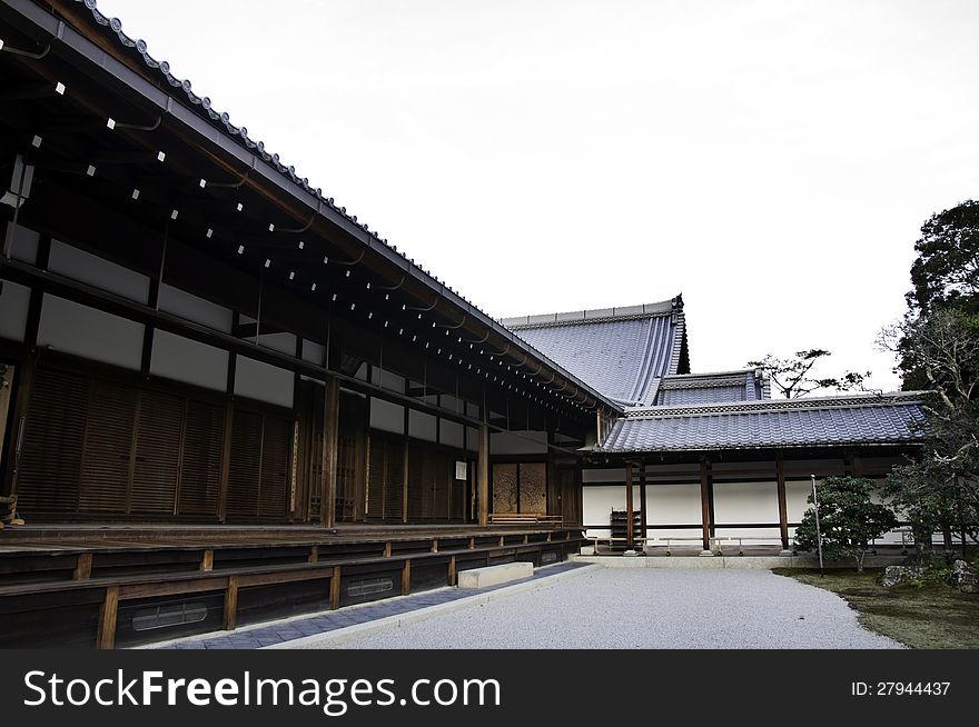 Sub Temple in Kinkakuji, Kyoto, Japan