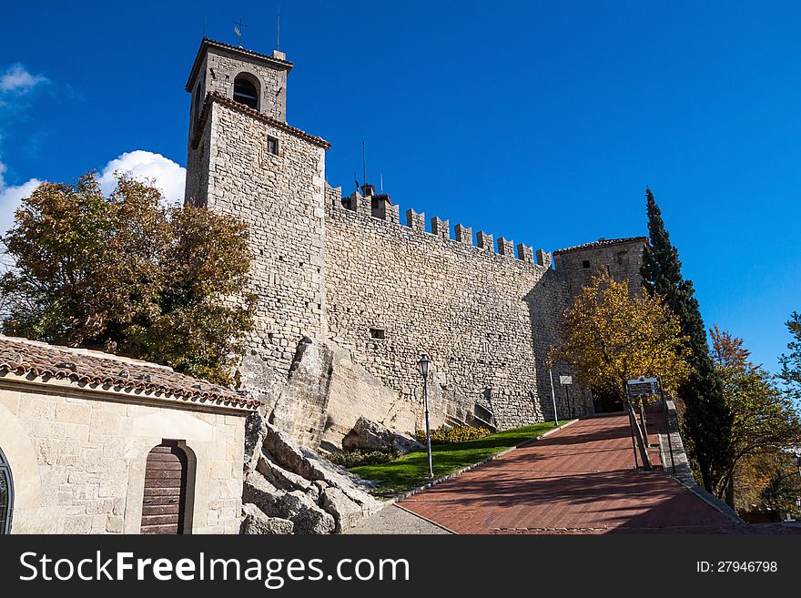 Fortress in the republic of San Marino