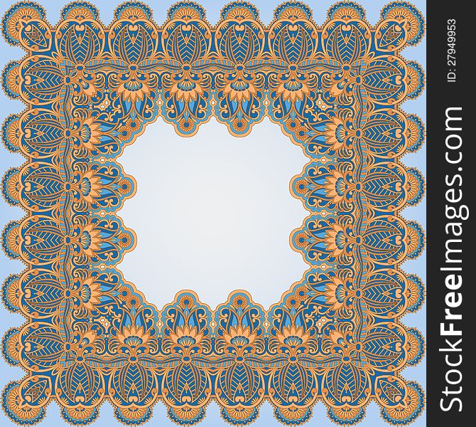 Vector vintage pattern for print, embroidery (you can use this pattern for carpet, shawl, pillow, cushion). Vector vintage pattern for print, embroidery (you can use this pattern for carpet, shawl, pillow, cushion).