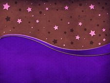 Retro Background With Stars Royalty Free Stock Images