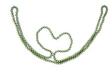 Background Heart Of Of Beads Isolated Stock Image Background Heart Of Of Beads Isolated Stock Image