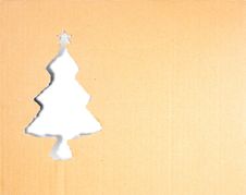 Christmas Tree Carton Paper Royalty Free Stock Image Christmas Tree Carton Paper Royalty Free Stock Image