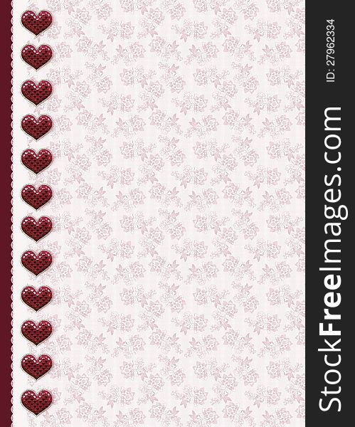 Greeting card design for Valentine's Day and/or for your projects. Greeting card design for Valentine's Day and/or for your projects
