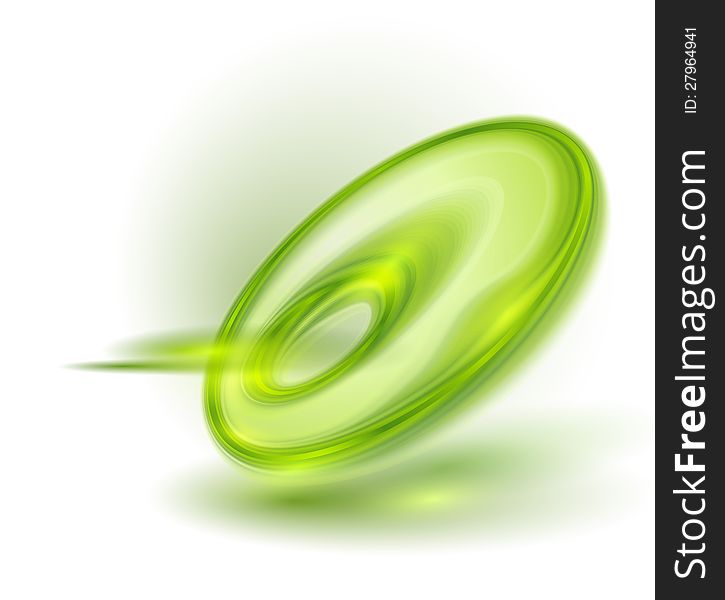 Abstract green bubble (EPS10, transparency). Abstract green bubble (EPS10, transparency)