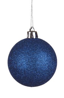 Blue Christmas Ball Royalty Free Stock Photography Blue Christmas Ball Royalty Free Stock Photography