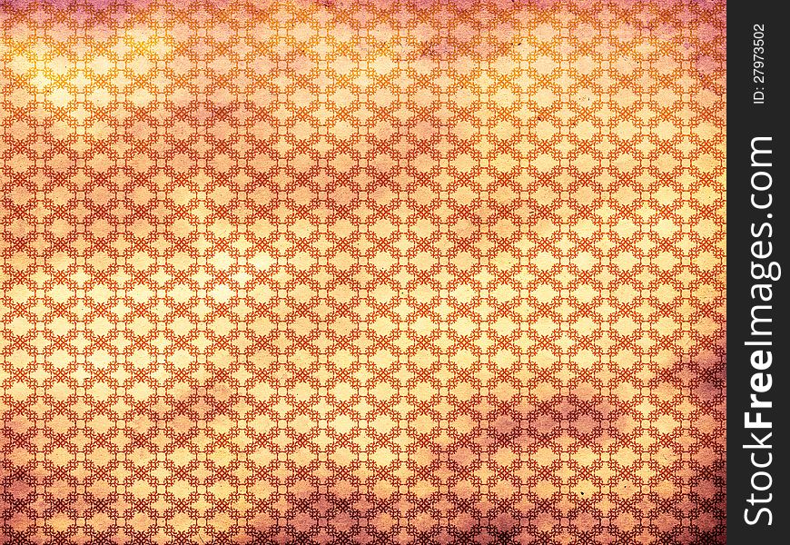 Grunge illustration of colorful pattern background with flourish. Grunge illustration of colorful pattern background with flourish.