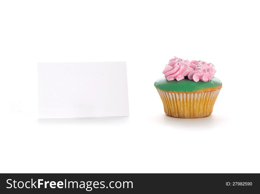 Cup Cake With Tag