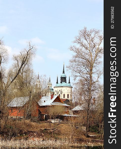 Rural Landscape With Church