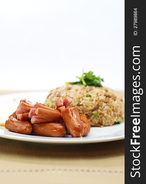 Fried Rice Sausage