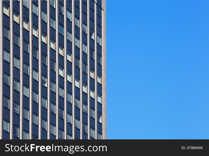 Glass textured pattern from office bulding