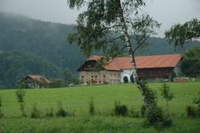 Alpine Farmhouse Stock Images Alpine Farmhouse Stock Images