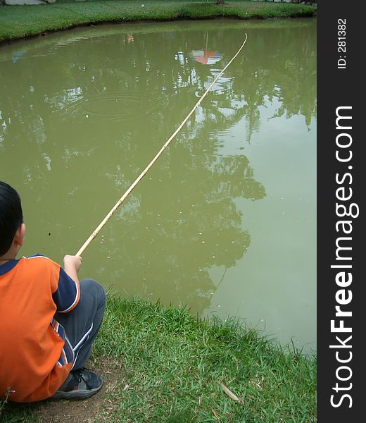 Little Boy Fishing 3