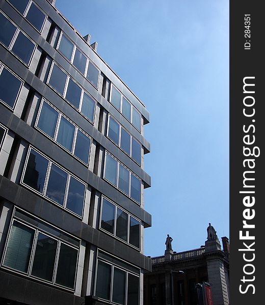 This is an office building in London. This is an office building in London.