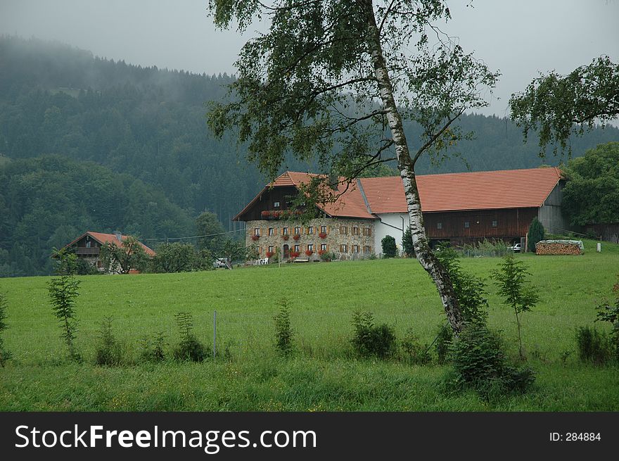 Farmhouse in Siegsdorf, Germany. Farmhouse in Siegsdorf, Germany