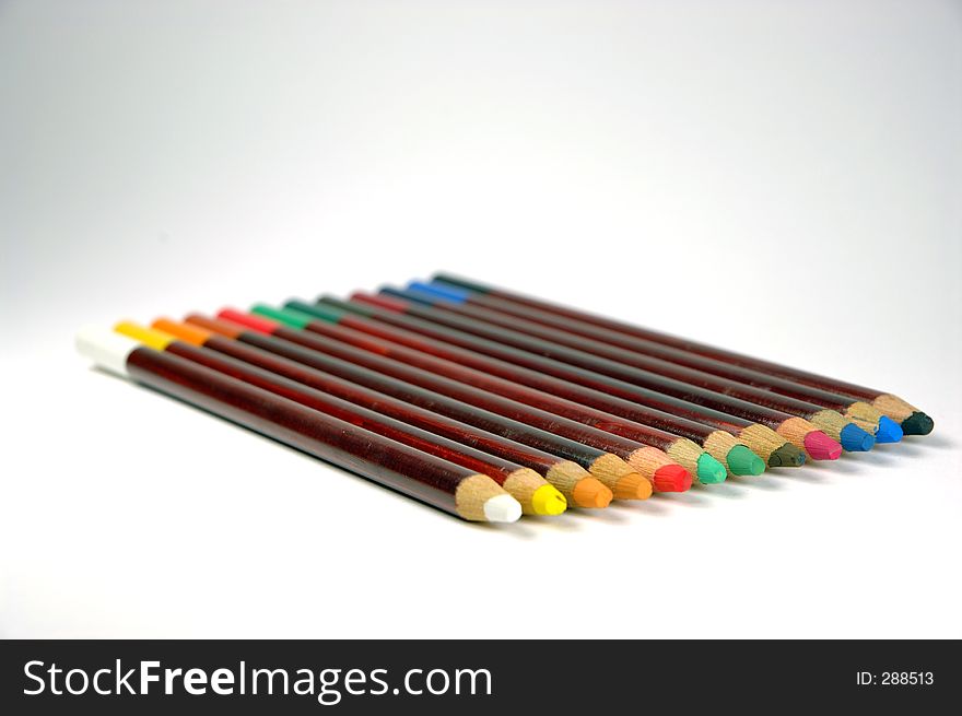 Pastel pencils. Pastel pencils.