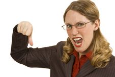 Thumbs Down Royalty Free Stock Image Thumbs Down Royalty Free Stock Image