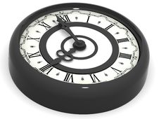 Clock. Eight O Clock Royalty Free Stock Image