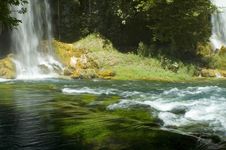 Waterfall And River Stock Photography