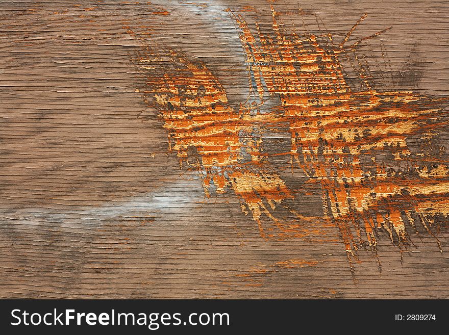 Scratches On Wood