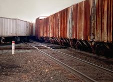 Freight Train Stock Photography