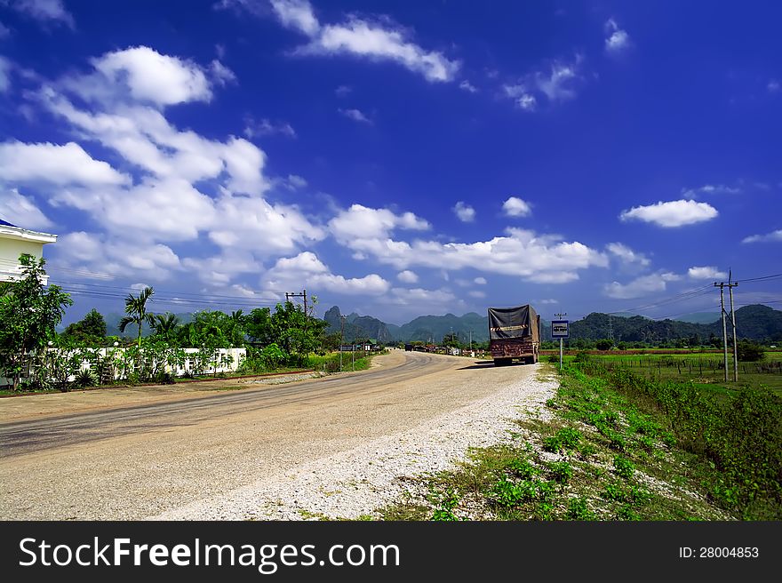 The Road Laos.